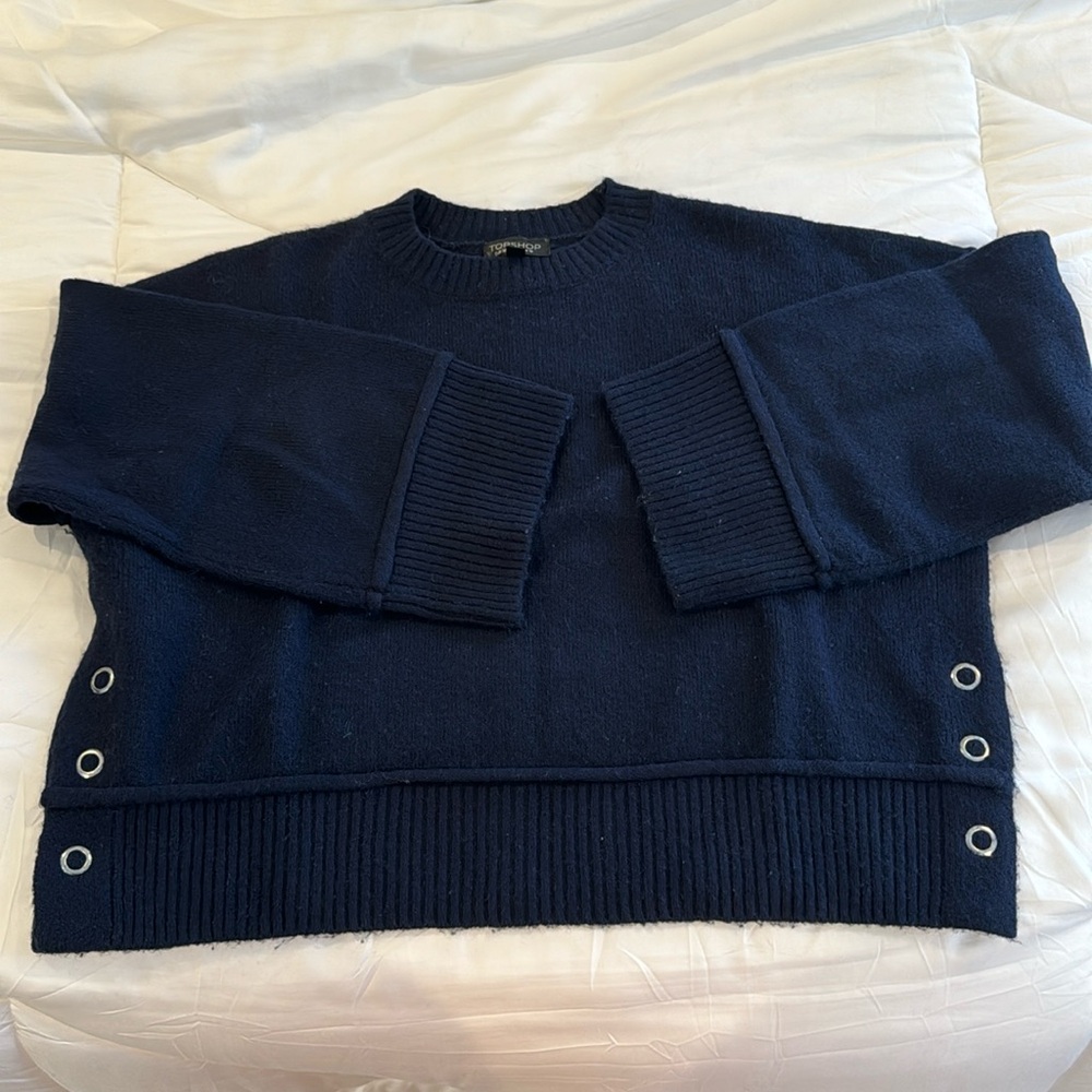 Navy TopShop Sweater
